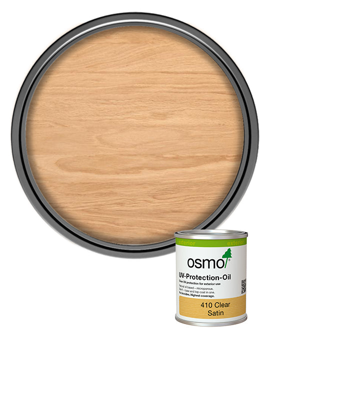 Osmo UV Protection Oil - Clear - Without active Ingredients - Satin - 125ml