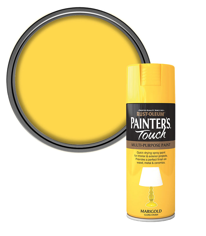 Rust-Oleum Painter’s Touch Spray Paint 400ml Gloss - Marigold