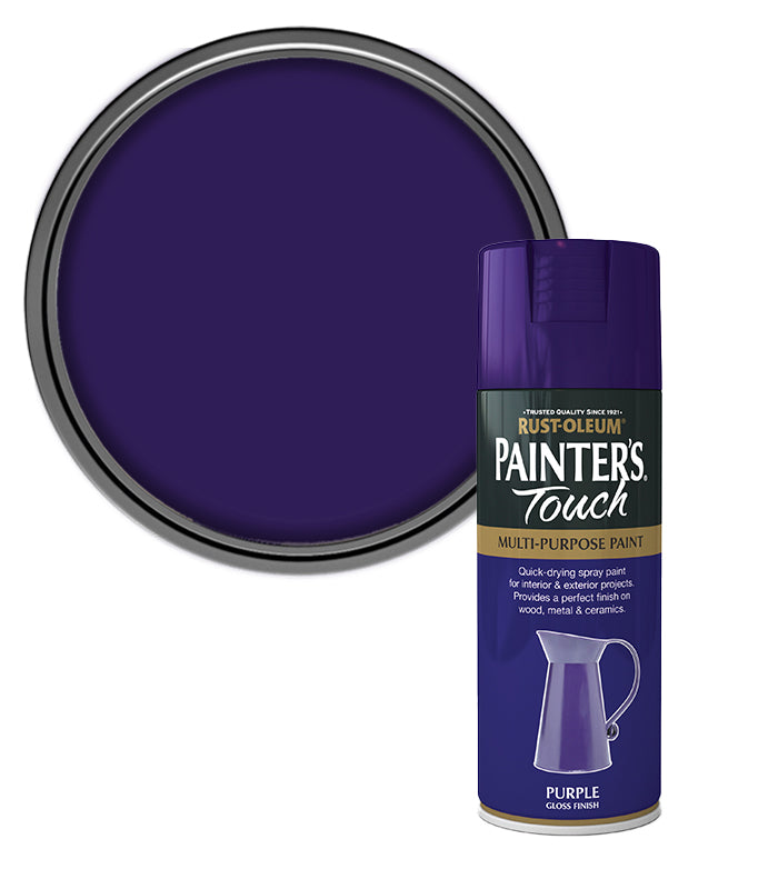 Rust-Oleum Painter’s Touch Spray Paint 400ml Gloss - Purple