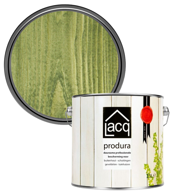 Lacq Produra Superior Wood Protector - Olive - 2.5 Litre