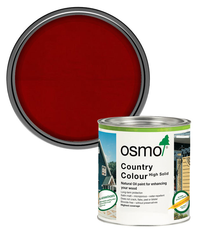 Osmo Country Colour - Nordic Red - 750ml