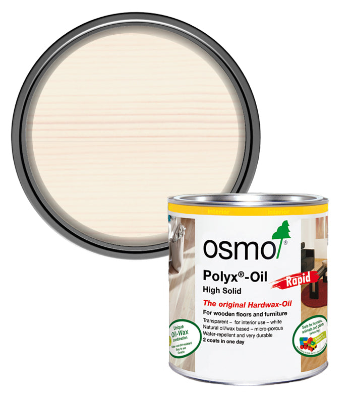 Osmo Polyx Oil Rapid - White - Transparent - 750ml