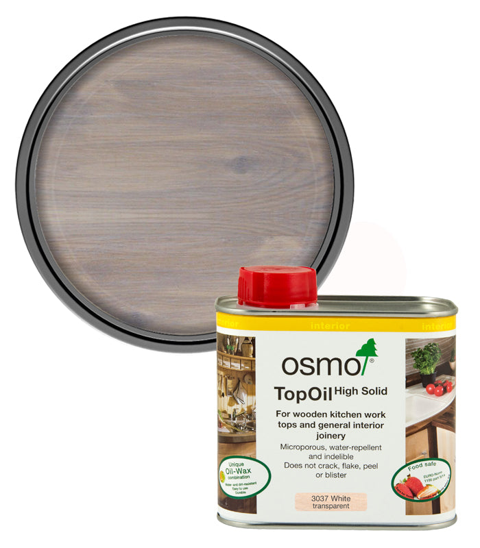 Osmo Top Oil - White - 0.5 Litre
