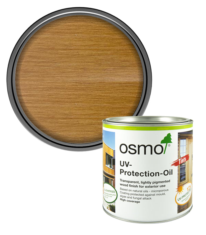 Osmo UV Protection Oil Tints - With Film Protection - Light Red Cedar - 750ml