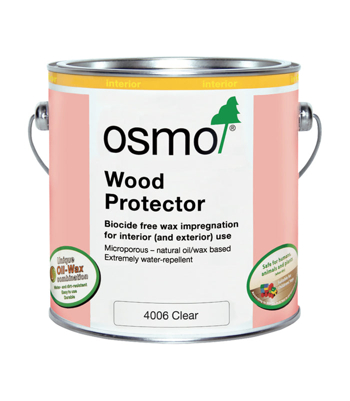 Osmo Wood Protector Interior and Exterior Protection - Clear - 2.5 Litre