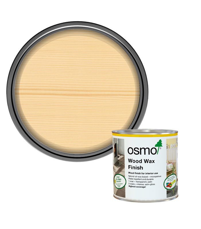 Osmo Wood Wax Finish Satin - Birch - 375ml