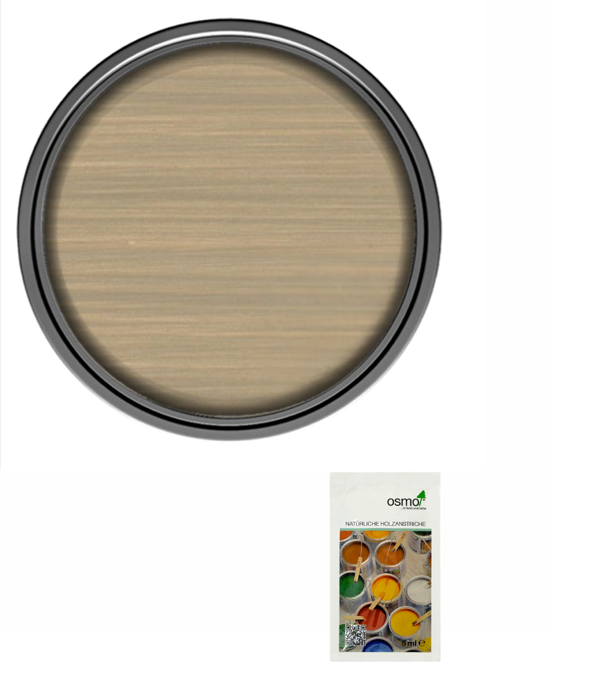 Osmo Natural Oil Woodstain - Basalt Grey - Sample 5ml