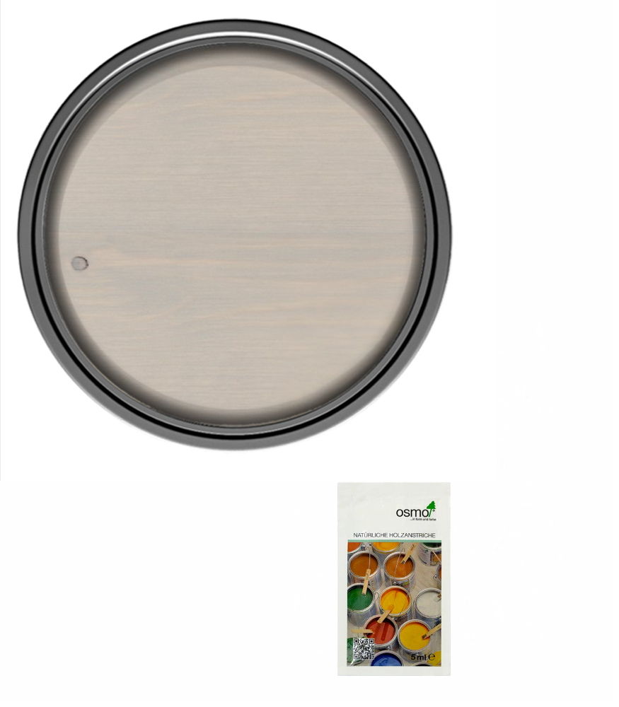 Osmo Natural Oil Woodstain - Pearl Grey - Sample 5ml