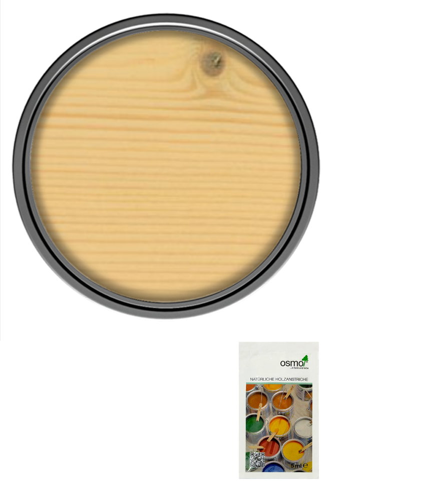 Osmo Wood Wax Finish Satin - Birch - Sample 5ml