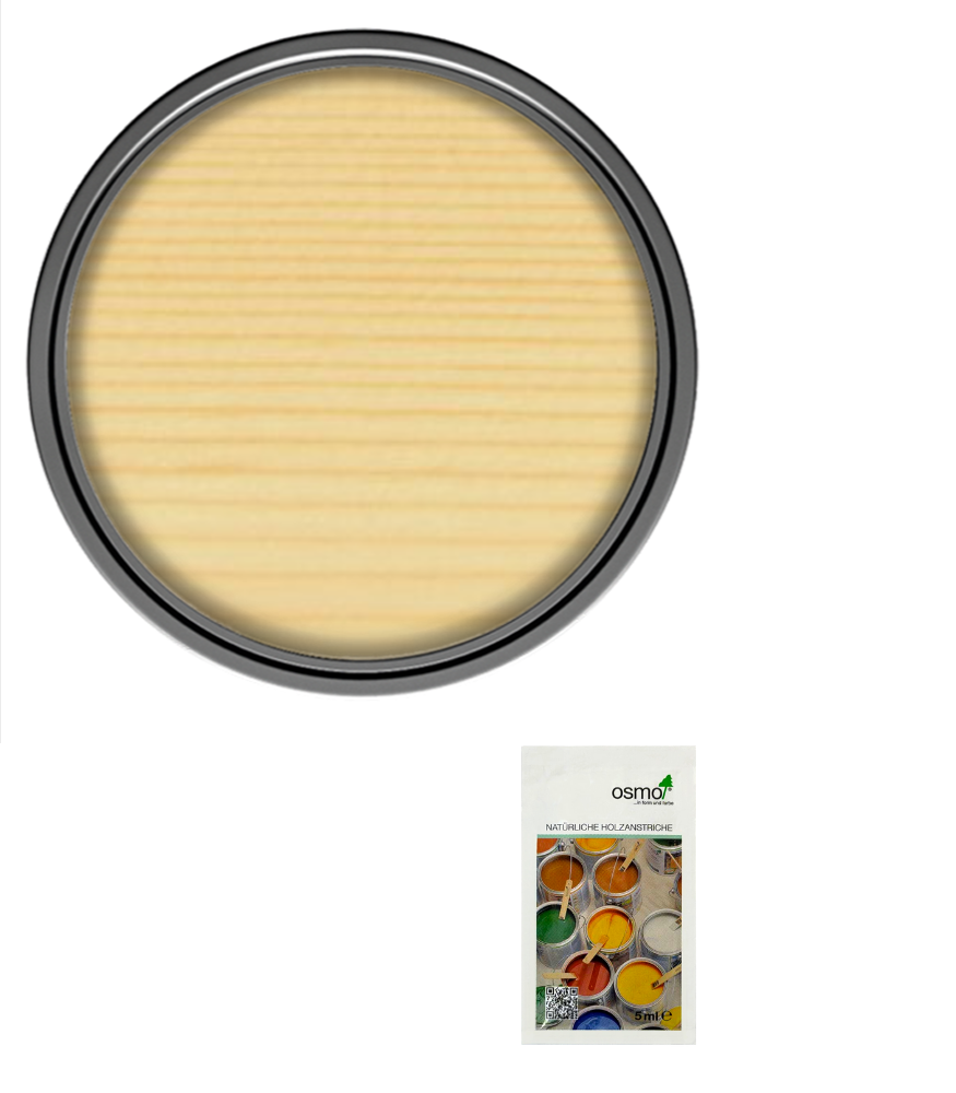 Osmo Wood Wax Finish Satin - Clear - Sample 5ml