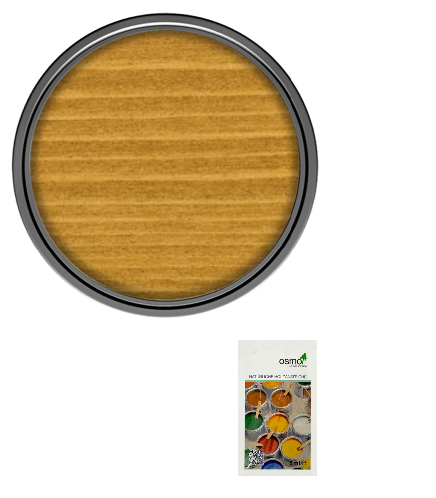 Osmo Wood Wax Finish Satin - Oak - Sample 5ml