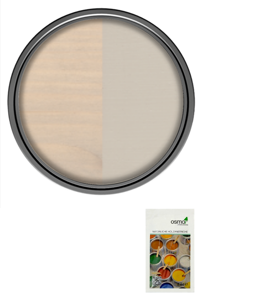 Osmo Wood Wax Finish Satin - Pebble - Sample 5ml