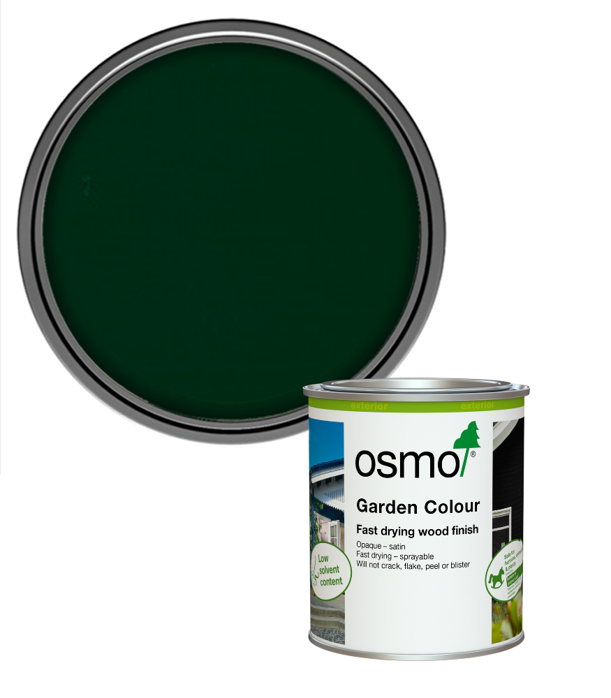Osmo Garden Colour Satin - Pine Green (RAL 6009) - 750ml
