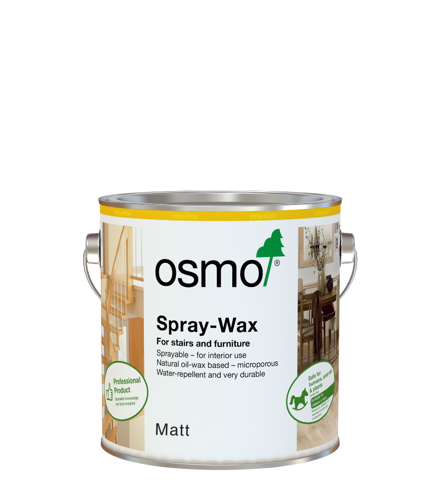 Osmo Spray Wax - Matt - Clear - 2.5L