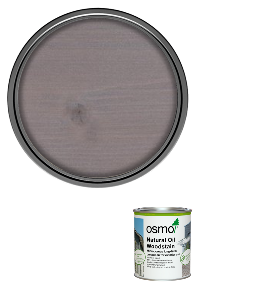 Osmo Natural Oil Woodstain Effect Satin - Agate Silver - 125ml