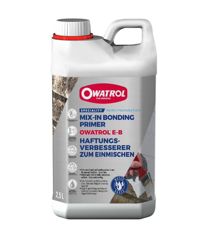 Owatrol E-B Fixes Chalky Porous and Unstable Surfaces - 2.5 Litre