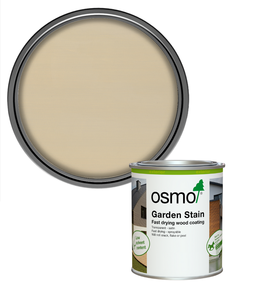 Osmo Garden Stain Satin - Pearl Grey - 750ml