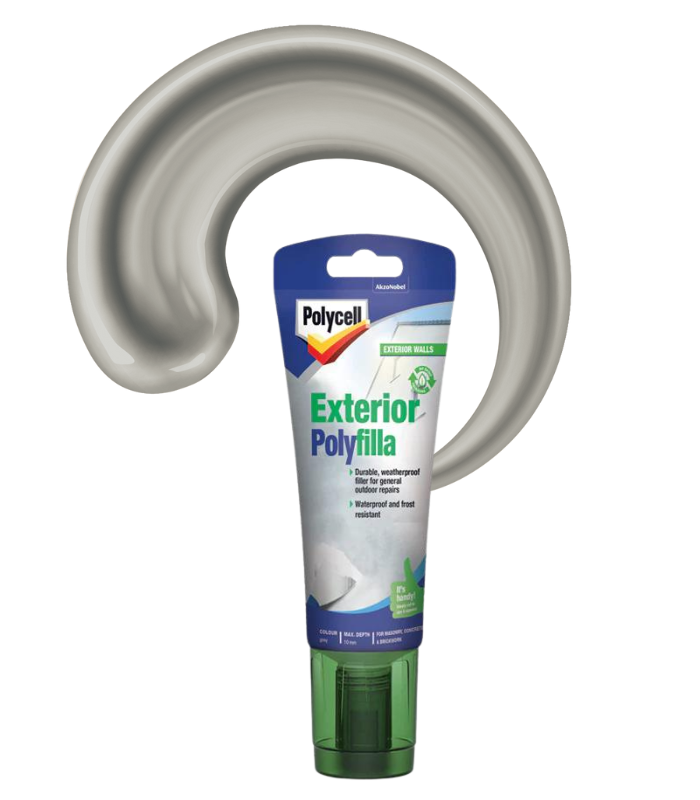 Polycell Polyfilla Multi Purpose Exterior Filler - Ready Mixed Tube - 330g