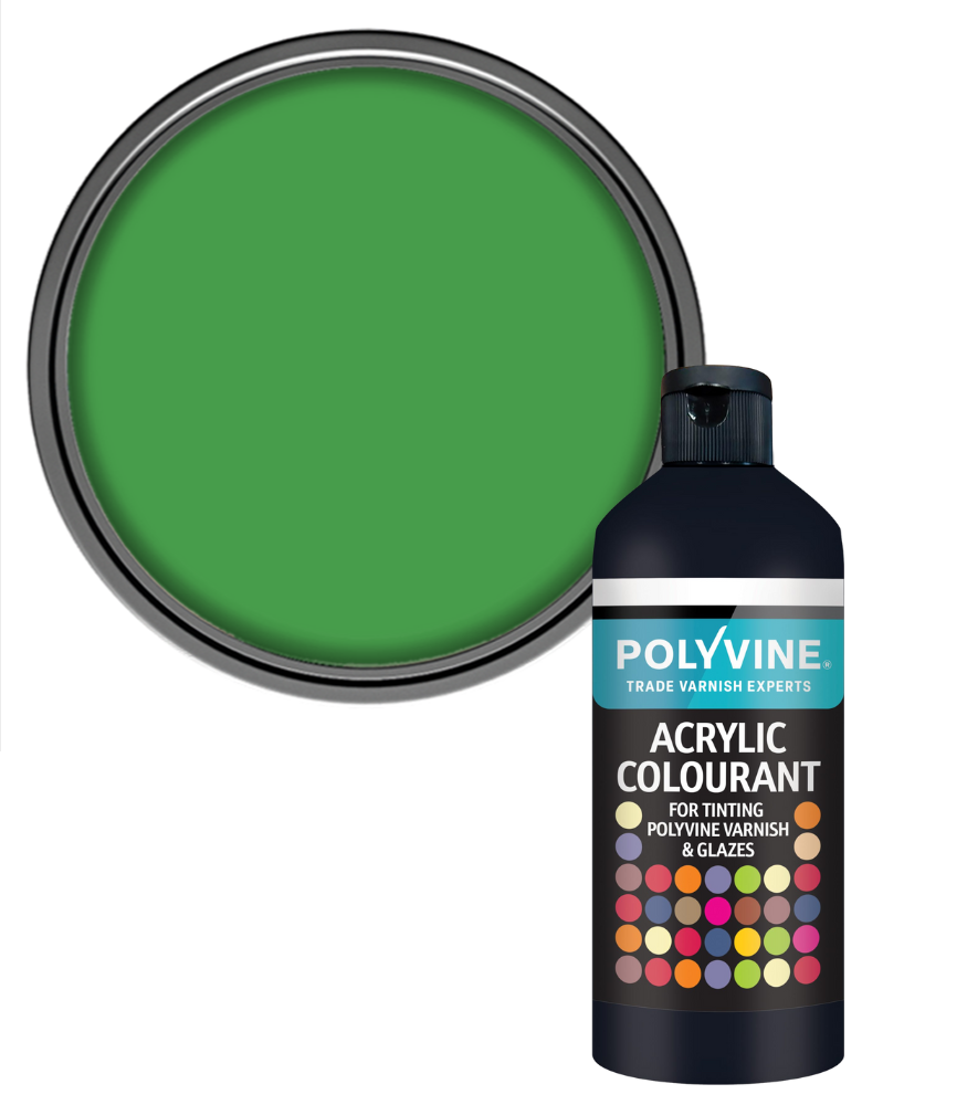 Polyvine - Universal Acrylic Colourant - 500 GRAMS - GREEN