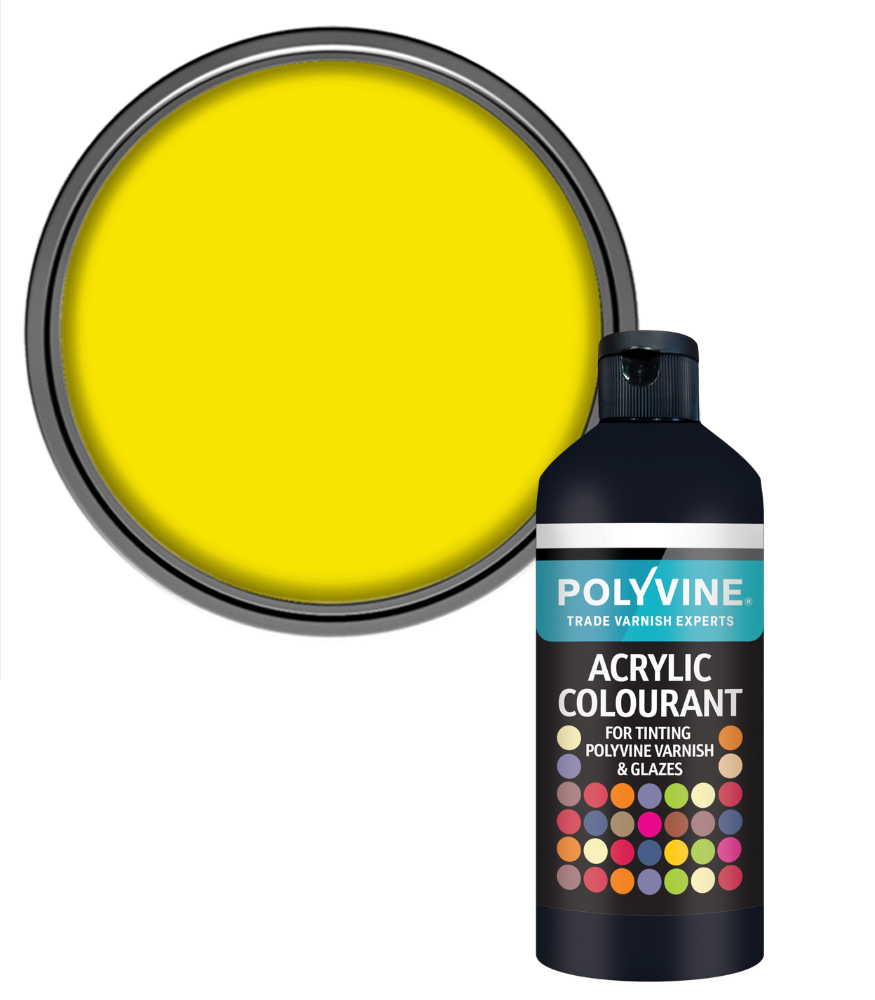 Polyvine - Universal Acrylic Colourant - 500 GRAMS - YELLOW