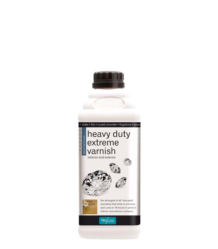 Polyvine - Heavy Duty Extreme Varnish - Dead Flat - 1 Litre