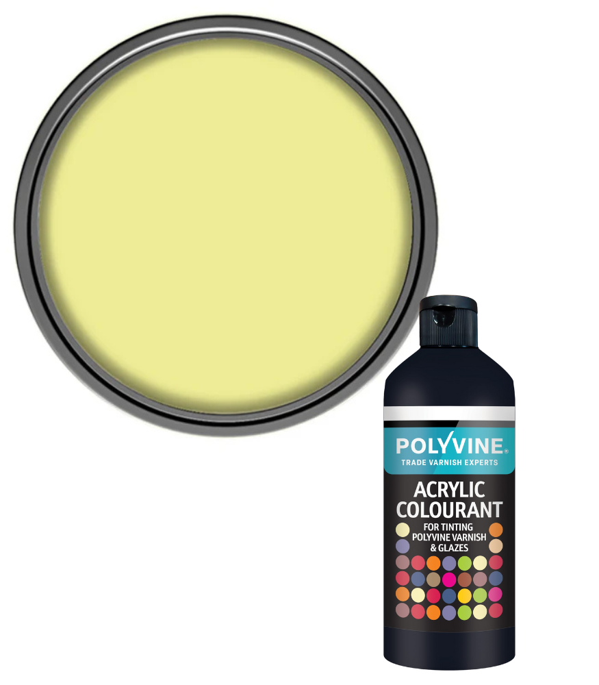 Polyvine - Universal Acrylic Colourant - 50 GRAMS - LEMON