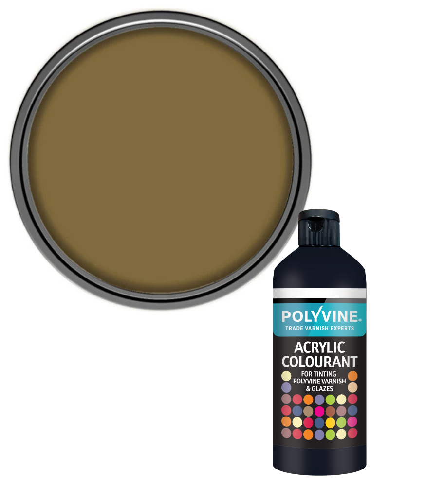 Polyvine - Universal Acrylic Colourant - 50 GRAMS - MEDIUM OAK
