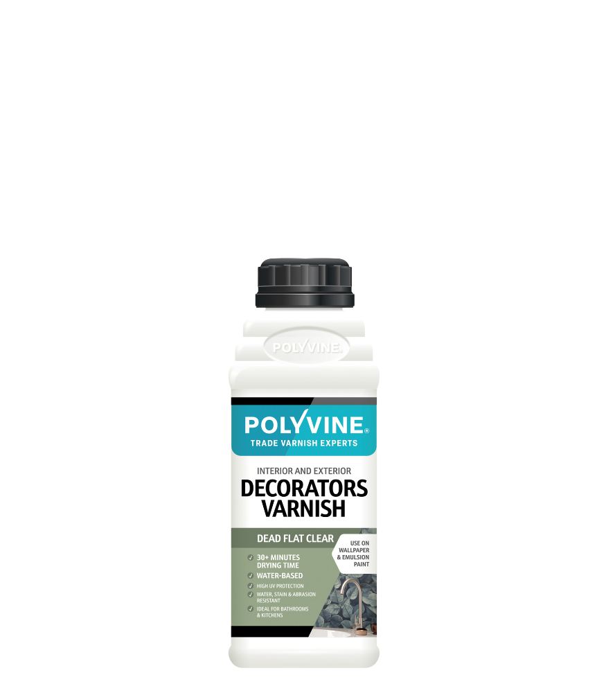 Polyvine - Decorators Varnish - Dead Flat - 1 Litre
