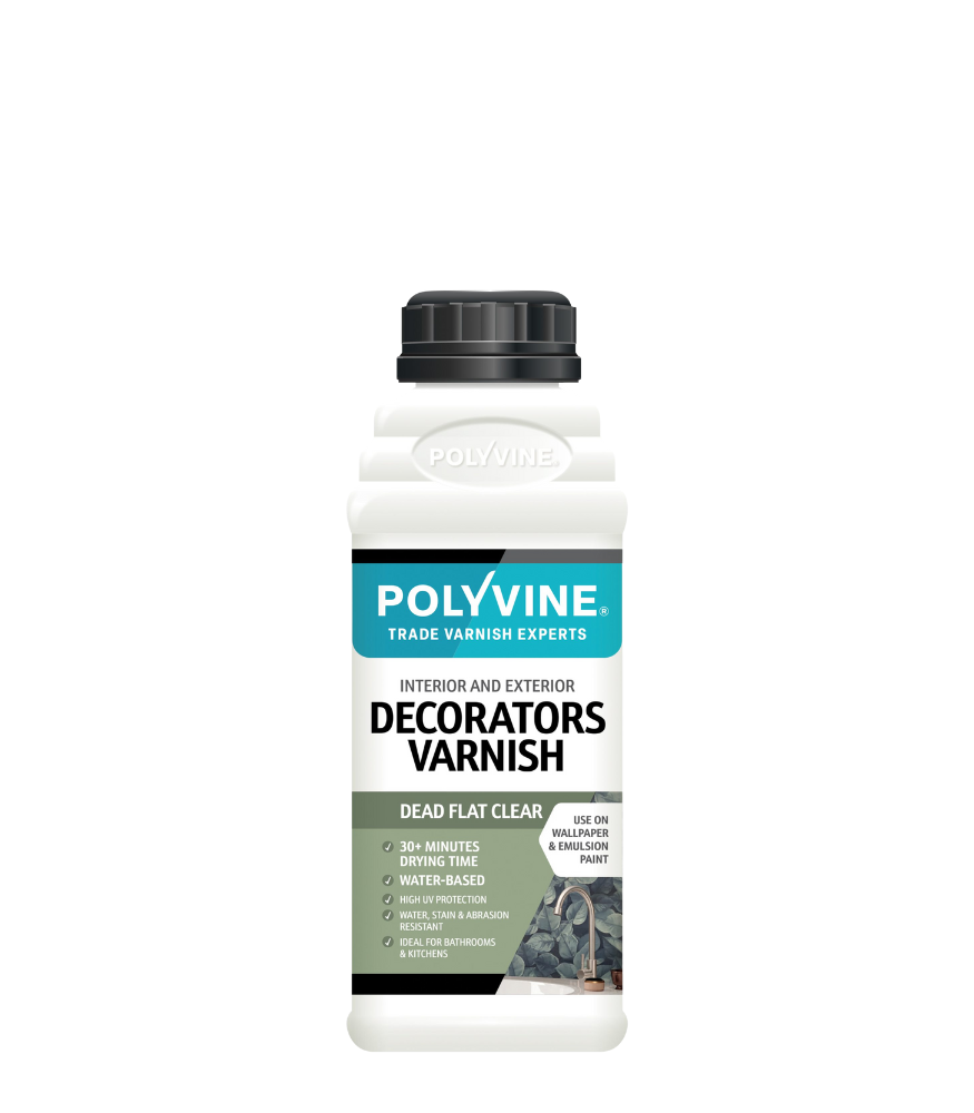 Polyvine - Decorators Varnish - Dead Flat - 2 Litre