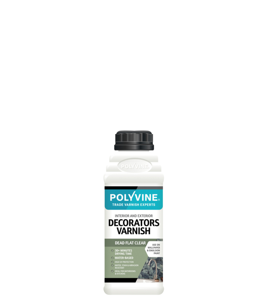 Polyvine - Decorators Varnish - Dead Flat - 500ML