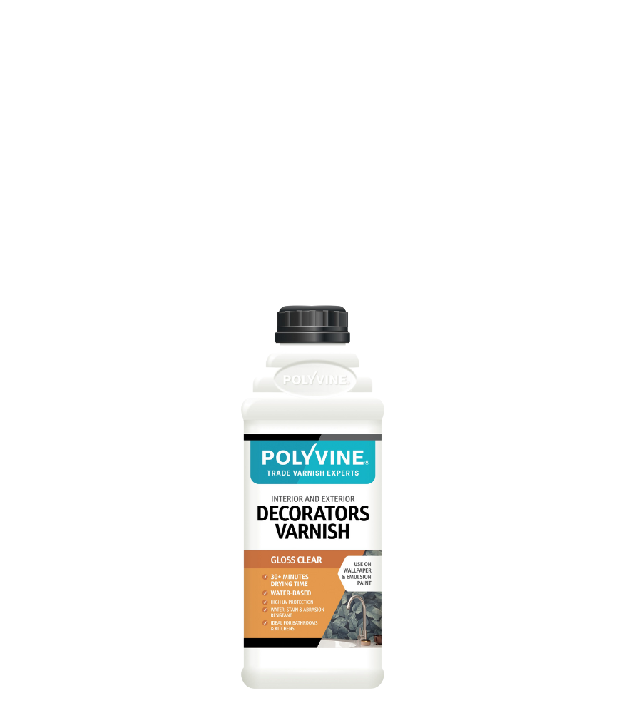 Polyvine - Decorators Varnish - Gloss - 500ML