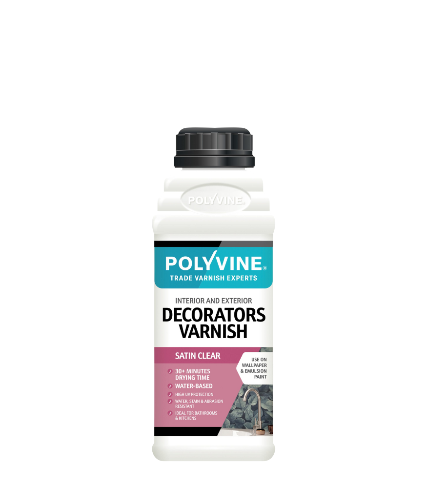Polyvine - Decorators Varnish - Satin - 1 Litre