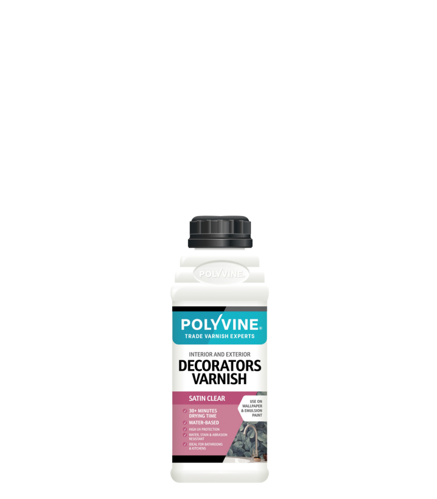 Polyvine - Decorators Varnish - Satin - 500ML