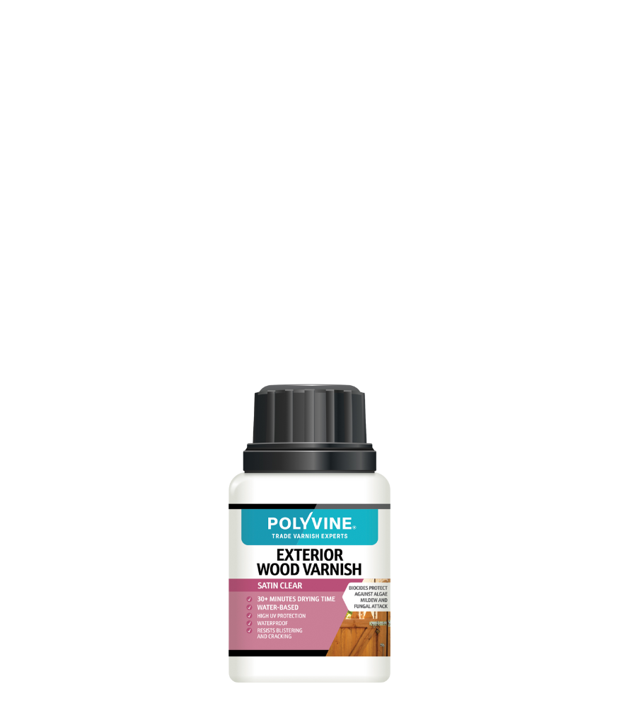 Polyvine - Exterior Wood Varnish - Satin - 100ml