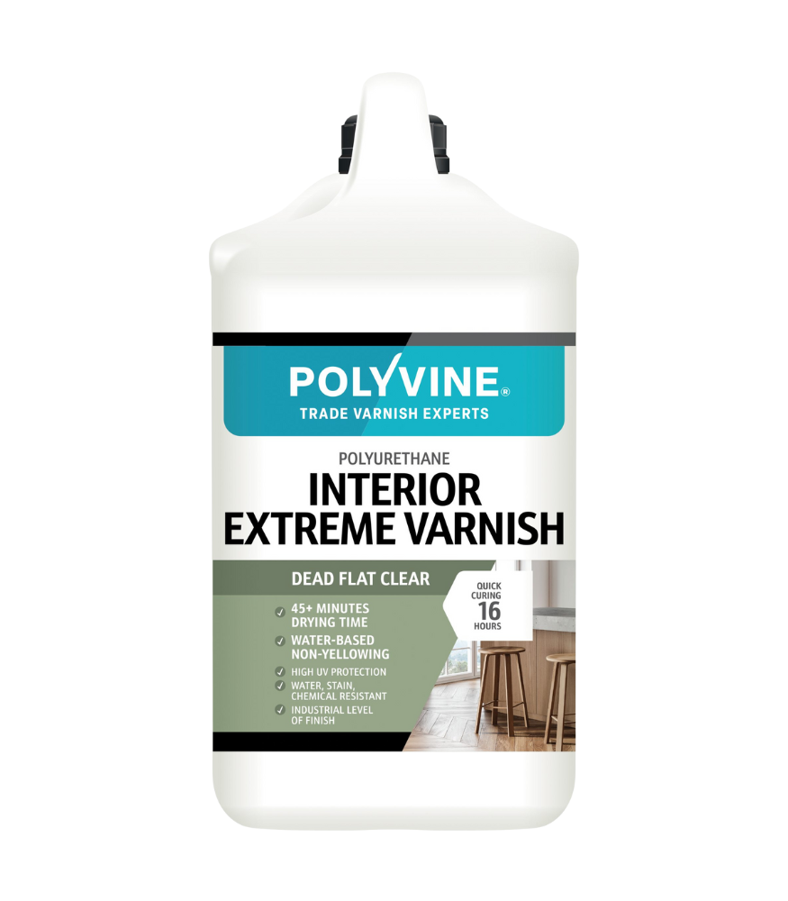 Polyvine - Interior Extreme Varnish - Dead Flat - 4L