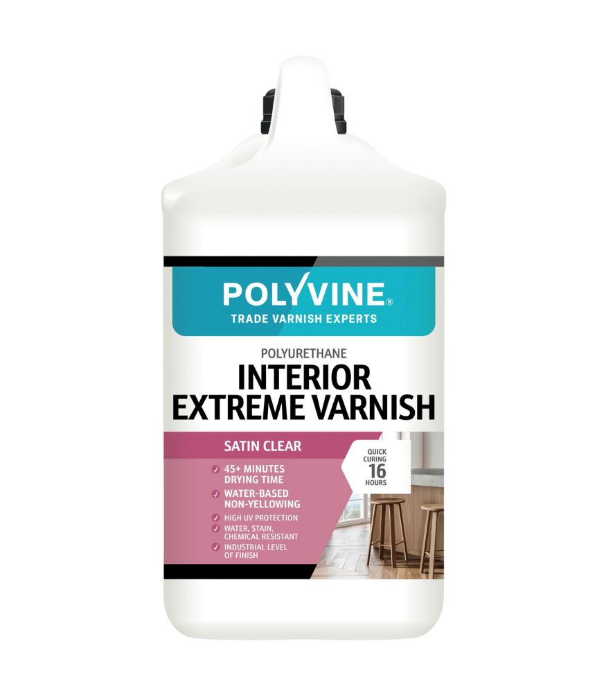 Polyvine - Interior Extreme Varnish - Satin - 4L