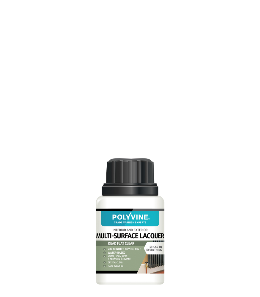 Polyvine - Multi Surface Lacquer - Dead Flat - 100ml