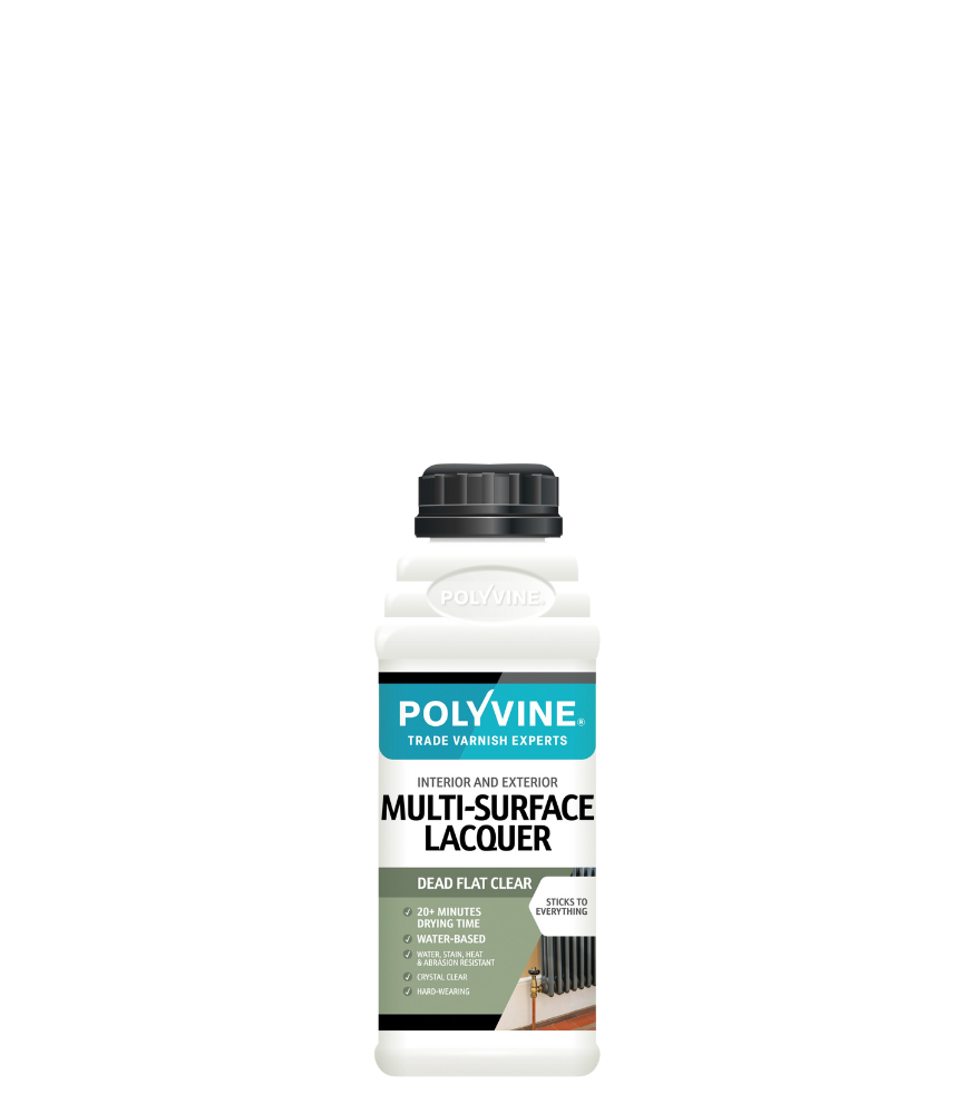 Polyvine - Multi Surface Lacquer - Dead Flat - 500ml