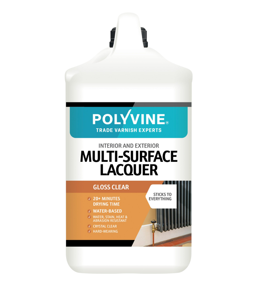 Polyvine - Multi Surface Lacquer - Gloss - 4 Litre