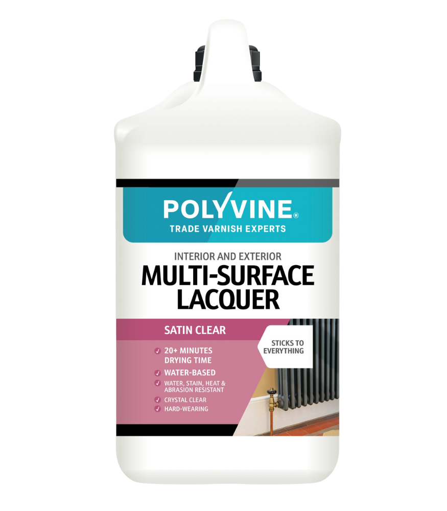 Polyvine - Multi Surface Lacquer - Satin - 4 Litre