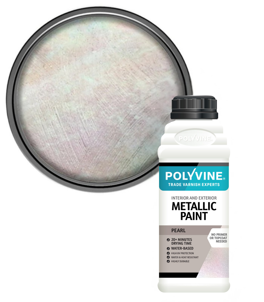 Polyvine - Metallic Shimmer - Pearl - 500ml