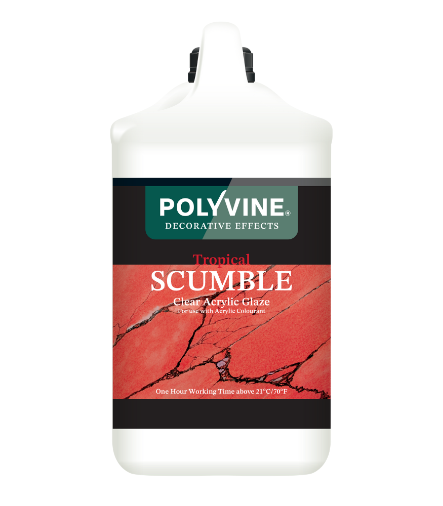 Polyvine - Tropical Acrylic Scumble - 4 LITRE