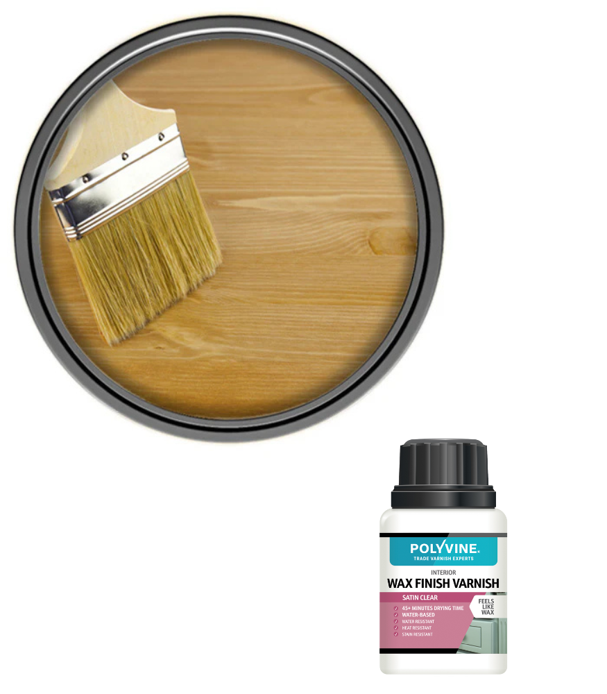 Polyvine - Wax Finish Varnish - Satin - 100ML