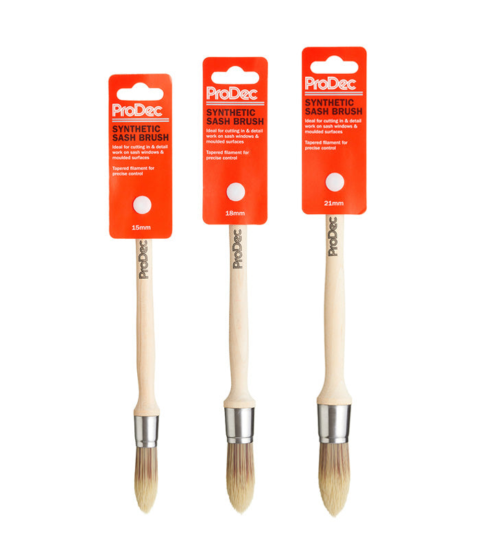 ProDec Synthetic Pointed Sash Paint Brush