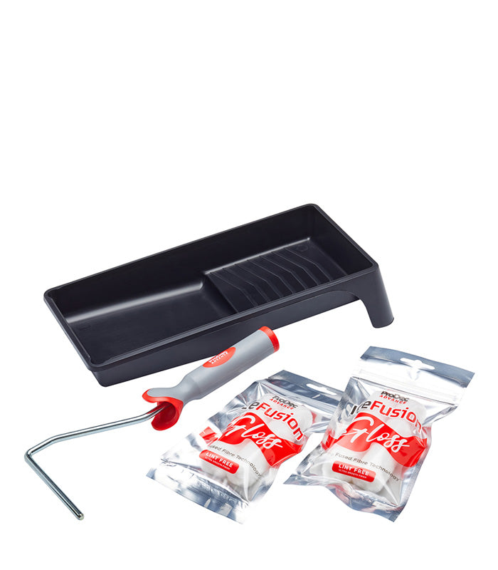 ProDec Advance Ice Fusion 4 Inch Gloss Pile Mini Roller Set - 6 Piece