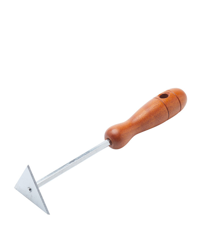 ProDec Trianglar Shave Hook with Wooden Handle