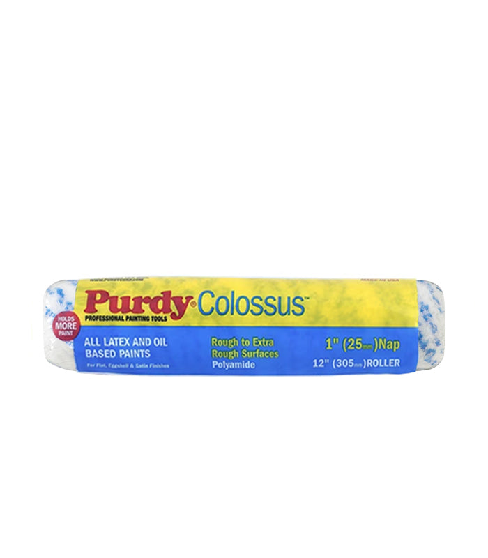 Purdy Colossus Roller Sleeve 1" Nap - 12 x 1.5 Inch