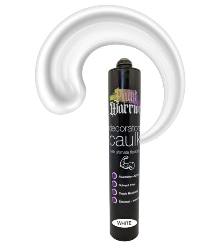 Paint Warrior Ultimate Flexible Decorators Caulk - White - 380ml