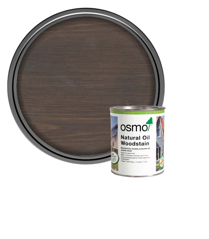 Osmo Natural Oil Woodstain - Quartz Grey - 125ml