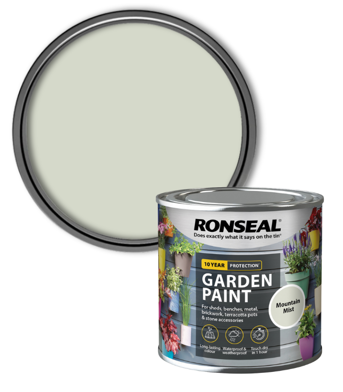 Ronseal Garden Paint - Mountain Mist - 250ml